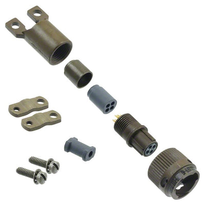 MS3116F8-4S by ITT Cannon, LLC - CONNECTOR PLUG 4POS INLINE W/SKTS