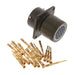 MS3120E14-19P by ITT Cannon, LLC - CONNECTOR RECPT 19POS WALL MNT W/PINS