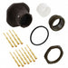 MS3124E12-10P by ITT Cannon, LLC - CONNECTOR RECPT 10POS JAM NUT W/PINS