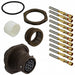 065038-0006 MS by ITT Cannon, LLC - CONNECTOR RECPT 10POS JAM NUT W/SCKT