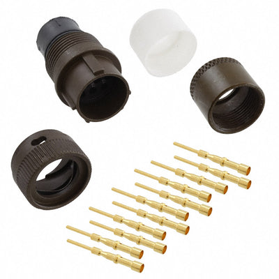 MS3126E12-10P by ITT Cannon, LLC - CONNECTOR PLUG 10POS STRAIGHT W/PINS