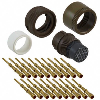 MS3126E14-19P by ITT Cannon, LLC - CONNECTOR PLUG 19POS STRAIGHT W/PINS