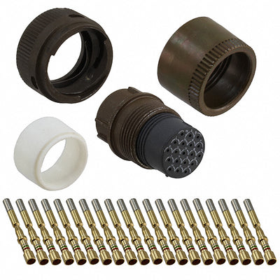 MS3126E14-19S by ITT Cannon, LLC - CONNECTOR PLUG 19POS STRAIGHT W/SCKT