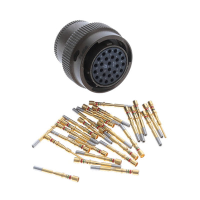 MS3126E16-26S by ITT Cannon, LLC - CONNECTOR PLUG 26POS STRAIGHT W/SCKT