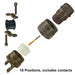 MS3126F-14-18S by Amphenol Industrial Operations - CONNECTOR PLUG FMALE 18POS GOLD CRIMP