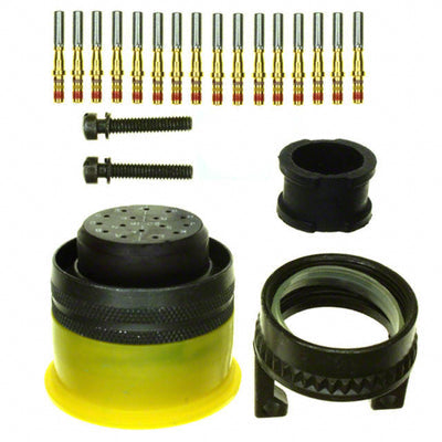 MS3126F-20-16S by Amphenol Industrial Operations - CONNECTOR PLUG FMALE 16POS GOLD CRIMP