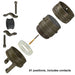 MS3126F-24-61S by Amphenol Industrial Operations - CONNECTOR PLUG FMALE 61POS GOLD CRIMP