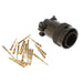 MS3126F14-19P by ITT Cannon, LLC - CONNECTOR PLUG 19POS STRAIGHT W/PINS