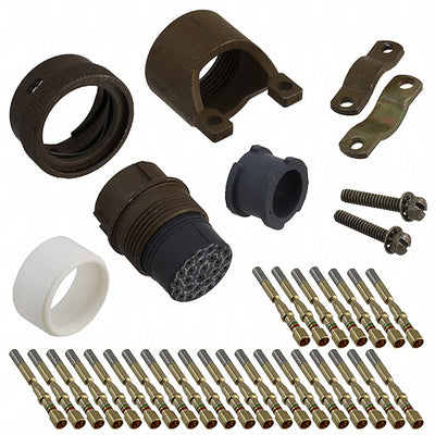 MS3126F16-26S by ITT Cannon, LLC - CONNECTOR PLUG 26POS STRAIGHT W/SCKT