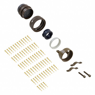 MS3126F24-61P by ITT Cannon, LLC - CONNECTOR PLUG 61POS STRAIGHT W/PINS