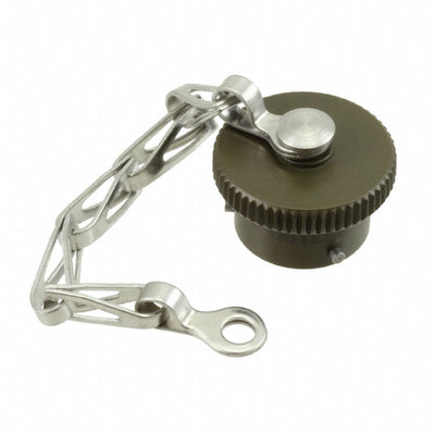 MS3180-12C by Amphenol Interconnect India - CONNECTOR PROTECTIVE COVER 12 OLIVE