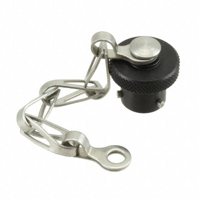MS3180-8CA by Amphenol Interconnect India - CONNECTOR PROTECTIVE COVER 8 BLACK