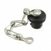 MS3180-8CA by Amphenol Interconnect India - CONNECTOR PROTECTIVE COVER 8 BLACK