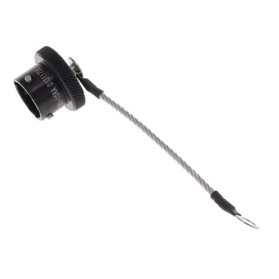 MS318010RA by Amphenol Interconnect India - JANMS3180 - PLUG, , ANOD. BK