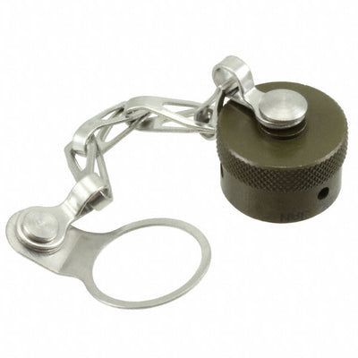 MS3181-10NW by Amphenol Interconnect India - CONNECTOR PROTECTIVE COVER 10 OLIVE