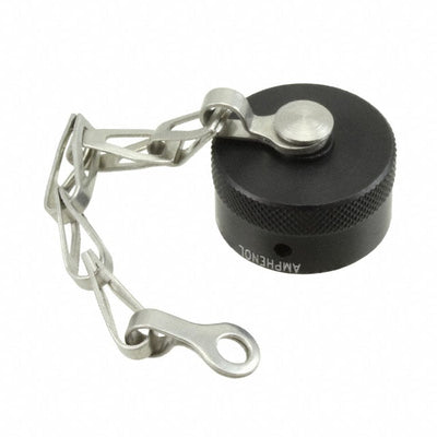 MS3181-12CA by Amphenol Interconnect India - CONNECTOR PROTECTIVE COVER 12 BLACK