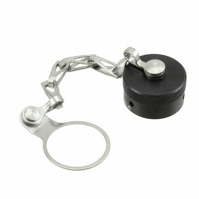MS3181-12NA by Amphenol Interconnect India - CONNECTOR PROTECTIVE COVER 12 BLACK