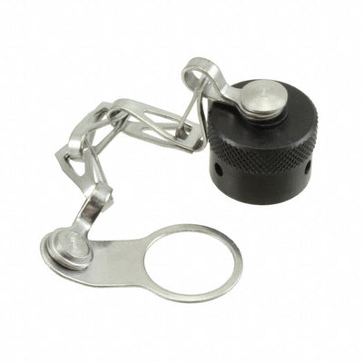 MS3181-8NA by Amphenol Interconnect India - CONNECTOR PROTECTIVE COVER 8 BLACK