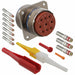 MS3450L24-11S by Amphenol Aerospace Operations - CONNECTOR RECPT FMALE 9POS GOLD CRIMP