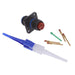 MS3450W10SL-3P by Amphenol Aerospace Operations - CONNECTOR RECPT MALE 3POS GOLD CRIMP
