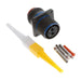 MS3450W16-11S by Amphenol Aerospace Operations - CONNECTOR RECPT FMALE 2POS GOLD CRIMP
