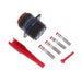MS3450W22-22S by Amphenol Aerospace Operations - CONNECTOR RECPT FMALE 4POS GOLD CRIMP