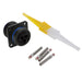 MS3452W16-10S by Amphenol Aerospace Operations - CONNECTOR RECPT FMALE 3POS GOLD CRIMP