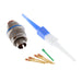 MS3456L10SL-3P by Amphenol Aerospace Operations - CONNECTOR PLUG MALE 3POS GOLD CRIMP
