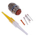MS3456L16-10P by Amphenol Aerospace Operations - CONNECTOR PLUG MALE 3POS GOLD CRIMP