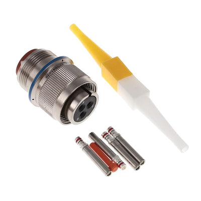 MS3456L16-10S by Amphenol Aerospace Operations - CONNECTOR PLUG FMALE 3POS GOLD CRIMP