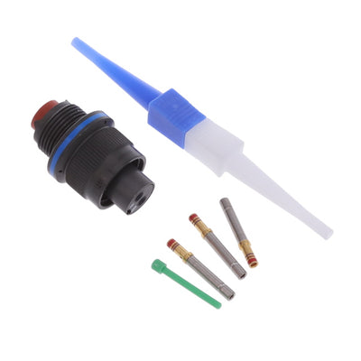 MS3456W10SL-4S by Amphenol Aerospace Operations - CONNECTOR PLUG FMALE 2POS GOLD CRIMP
