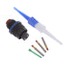 MS3456W10SL-4S by Amphenol Aerospace Operations - CONNECTOR PLUG FMALE 2POS GOLD CRIMP