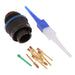 MS3456W14S-6P by Amphenol Aerospace Operations - CONNECTOR PLUG MALE 6POS GOLD CRIMP