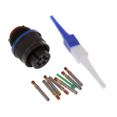 MS3456W14S-6S by Amphenol Aerospace Operations - CONNECTOR PLUG FMALE 6POS GOLD CRIMP