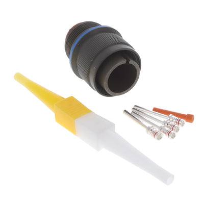 MS3456W16-10P by Amphenol Aerospace Operations - CONNECTOR PLUG MALE 3POS GOLD CRIMP