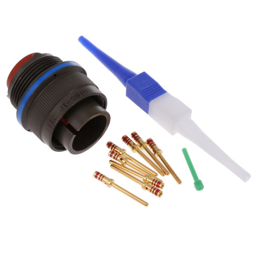 MS3456W16S-1P by Amphenol Aerospace Operations - CONNECTOR PLUG MALE 7POS GOLD CRIMP