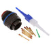 MS3456W16S-1P by Amphenol Aerospace Operations - CONNECTOR PLUG MALE 7POS GOLD CRIMP