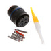 MS3456W20-4S by Amphenol Aerospace Operations - CONNECTOR PLUG FMALE 4POS GOLD CRIMP