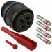 MS3456W22-22S by Amphenol Aerospace Operations - CONNECTOR PLUG FMALE 4POS GOLD CRIMP