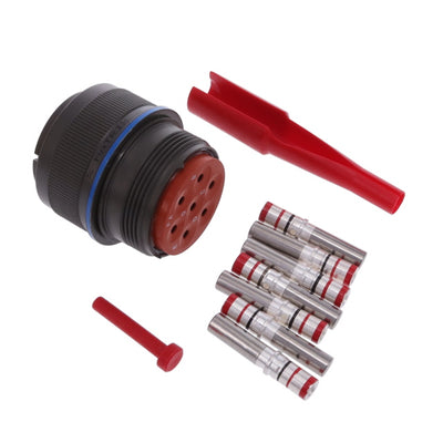 MS3456W24-10S by Amphenol Aerospace Operations - CONNECTOR PLUG FMALE 7POS GOLD CRIMP