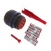 MS3456W24-10S by Amphenol Aerospace Operations - CONNECTOR PLUG FMALE 7POS GOLD CRIMP