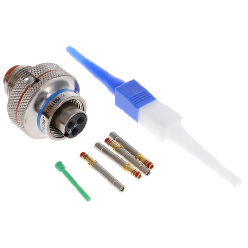 MS3459L10SL-3S by Amphenol Aerospace Operations - CONNECTOR PLUG FMALE 3POS GOLD CRIMP