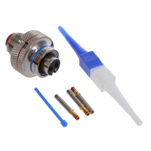 MS3459L10SL-4S by Amphenol Aerospace Operations - CONNECTOR PLUG FMALE 2POS GOLD CRIMP