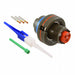 MS3459W10SL-3S by Amphenol Aerospace Operations - CONNECTOR PLUG FMALE 3POS GOLD CRIMP