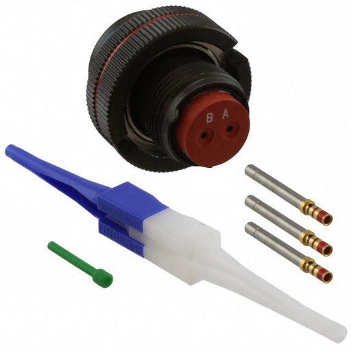 MS3459W12S-3S by Amphenol Aerospace Operations - CONNECTOR PLUG FMALE 2POS GOLD CRIMP