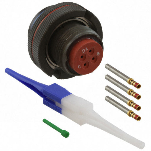 MS3459W14S-2S by Amphenol Aerospace Operations - CONNECTOR PLUG FMALE 4POS GOLD CRIMP