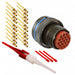MS3476W14-19P by Amphenol Aerospace Operations - CONNECTOR PLUG MALE 19POS GOLD CRIMP