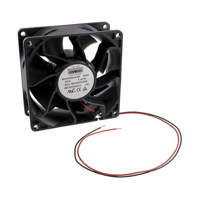 MS9238H24B-FHR-2EM by Mechatronics Fan Group - FAN AXIAL 92X38MM 24VDC WIRE