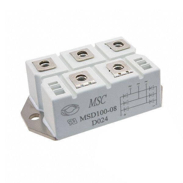 MSD100-08 by Microsemi Corporation - BRIDGE RECT 3PHASE 800V 100A M3