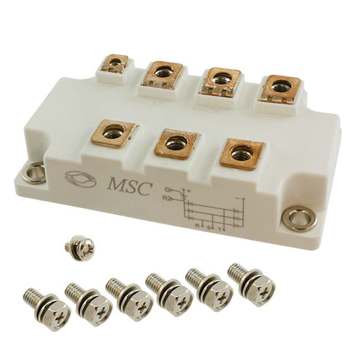 MSDT150-16 by Microsemi Corporation - POWER MOD BRIDGE THY 3PH M5